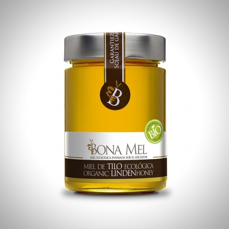 Organic raw linden honey...